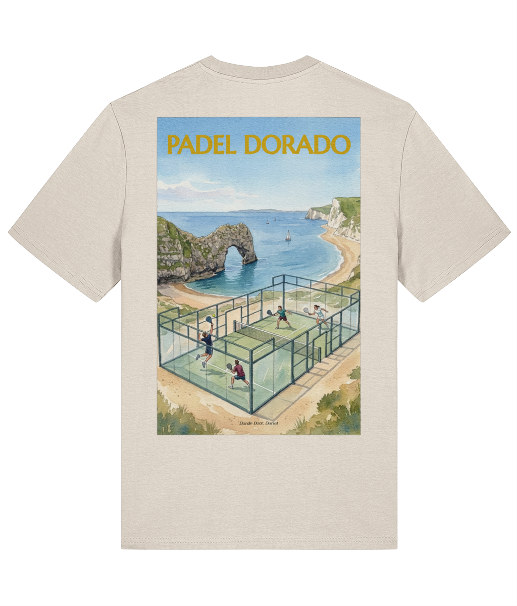 Durdle Door Dorset padel graphic T-shirt