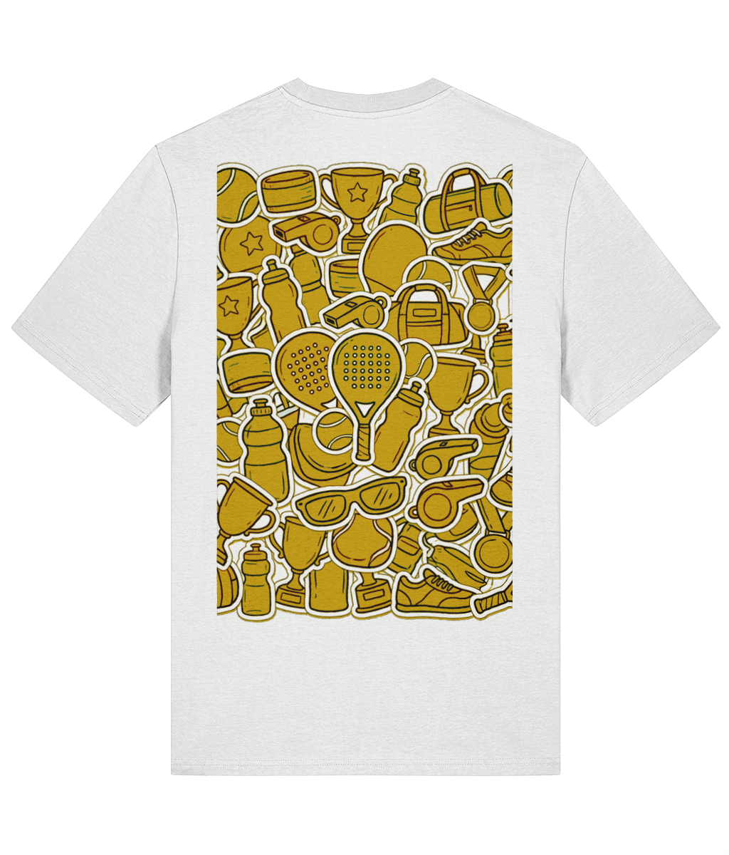 Padel Dorado collage padel T-shirt