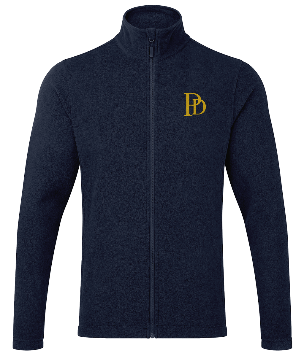 Padel Dorado full-zip microfleece with PD logo, alternate view 3