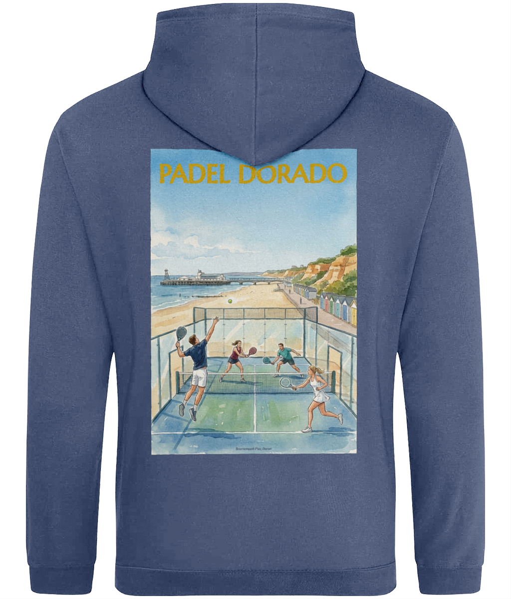 Bournemouth Pier Dorset padel hoodie